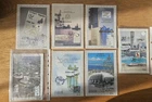 Israel Souvenir Leaf Collection Of 14 With Stamps And Specimen Overprint Rare!