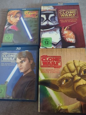 DVD & Blu-ray Clone Wars 1-6