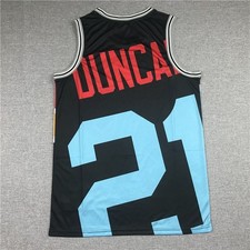 Tim Duncan San Antonio Spurs Graphic Basketball Jersey - NWT - Multiple Sizes