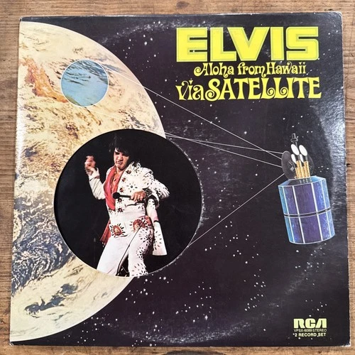 Elvis Presley Aloha From Hawaii via Satellite 1973 2xLP Vinyl Record VPSX-6089