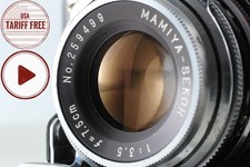 CLA'd [NEUWERTIG] Mamiya 6 Six Automat II Sekor 7,5 cm analoge Klappkamera...