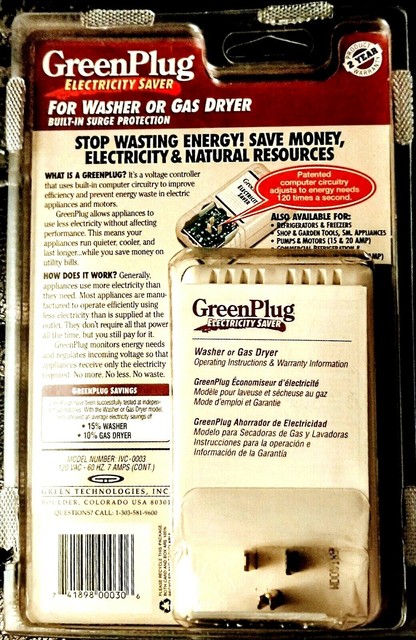 Greenplug Electricity Energy Saver For Refrigerator Or Freezer For Sale Online Ebay