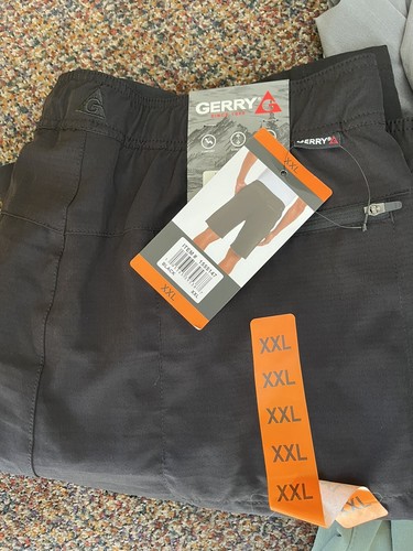 GERRY MEN'S PULL ON TRAIL SHORT BLACK L,XL.XXL ,BLUE COAL XXL,GRAY XL,XXL, GREEN - Picture 3 of 8