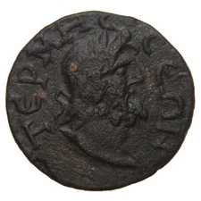 ROMAN PROVINCIAL (PISIDIA, TERMESSOS MAJOR) - ca. 260 AE 26mm - Emperor & Trophy