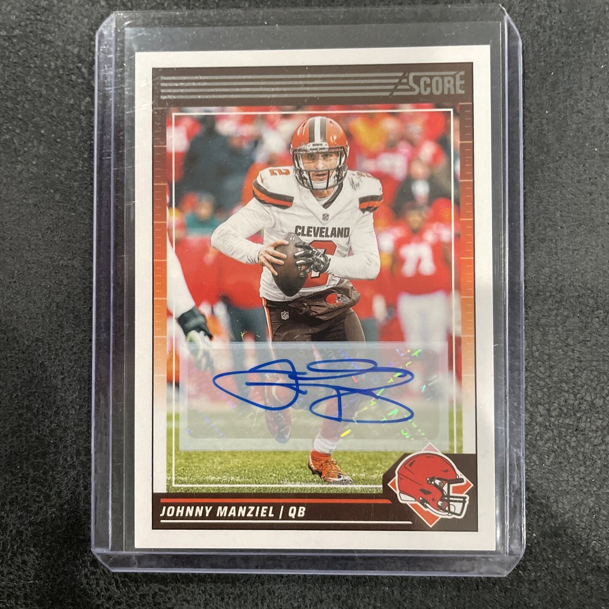2024 Score Football Johnny Manziel Auto | eBay