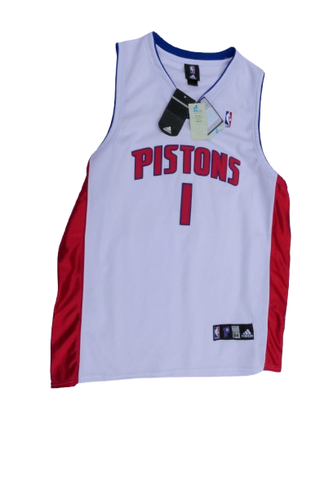 Vintage Adidas NBA Detroit Pistons #1 Allen Iverson Basketball Trikot Gr. 54 - Bild 1 von 7