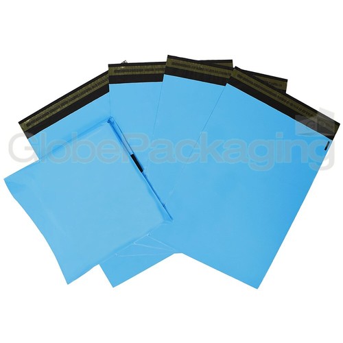100 x Baby Blue STRONG Postal Mailing Bags - 12 x 16" - Picture 4 of 5