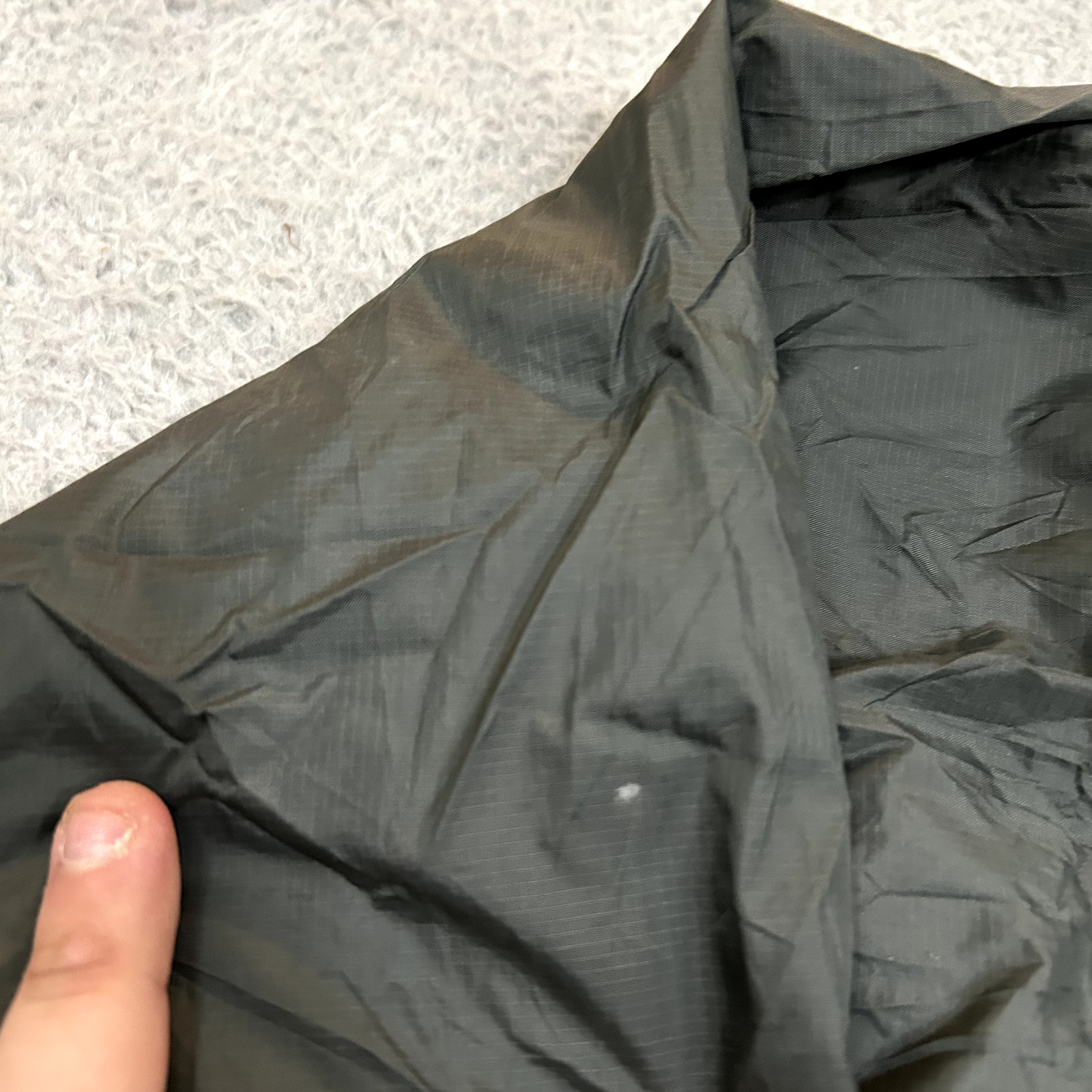 Gap Jacket Mens Extra Large Gray Windbreaker Mesh… - image 8