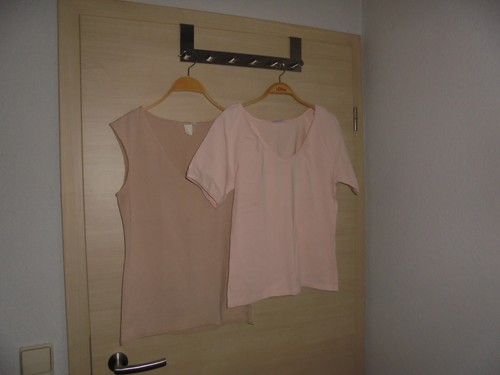 Shirt + Top / Gr.40 / Apricottöne / verschiedene Schnitte und Marken
