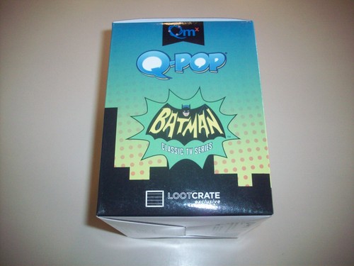 Batman Classic TV Series Batman Q-Pop Figure Qmx Loot Crate Exclusive - Picture 5 of 5