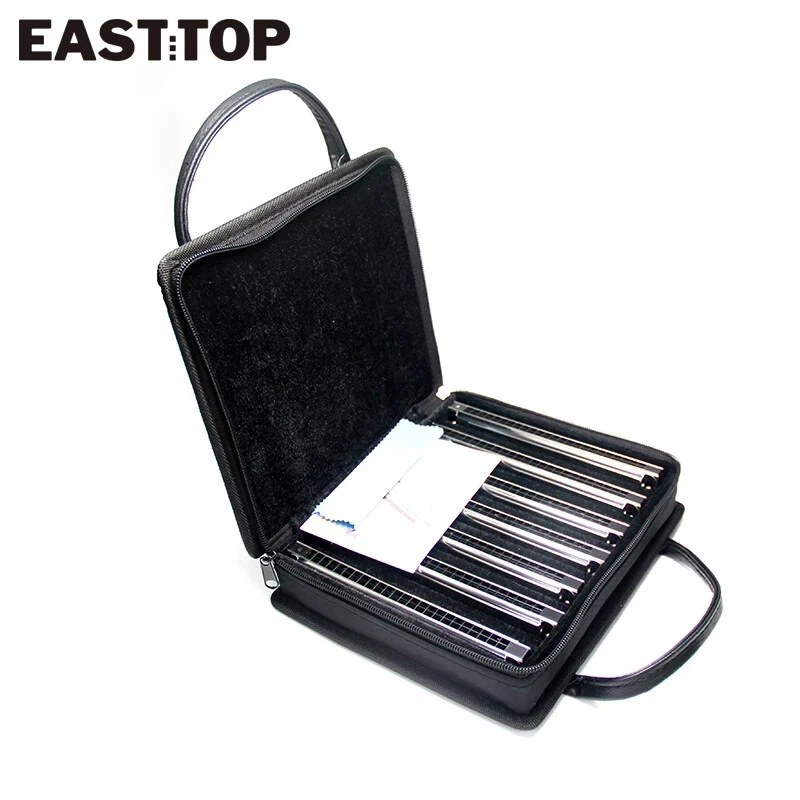 EASTTOP Tremolo Harmonica Set Professional 24Hole Mouth Organ Harmonica Set US - Image 3 of 4
