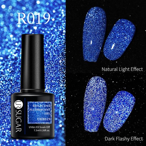 Esmalte de uñas UR SUGAR reflectante brillo gel remojo UV LED arte en uñas barniz de gel - Imagen 42 de 77