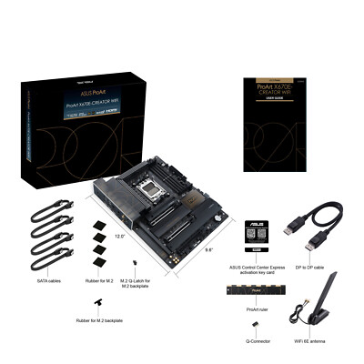 ASUS ProArt X670E-Creator WiFi 6E Socket AM5 (LGA 1718) ryzen 7000