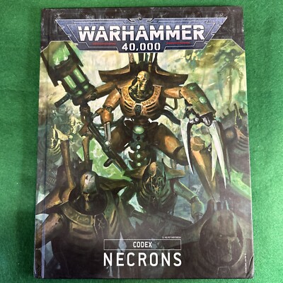 Warhammer 40k Necrons Codex Necron Regelbuch 9. ED GAMES WORKSHOP KILL TEAM HB