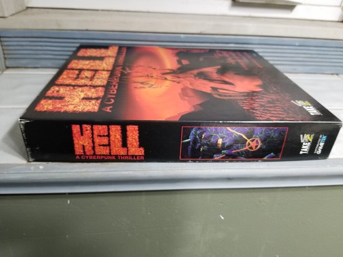 Hell A Cyberpunk Thriller PC Take 2 1994 Big box - Picture 5 of 10