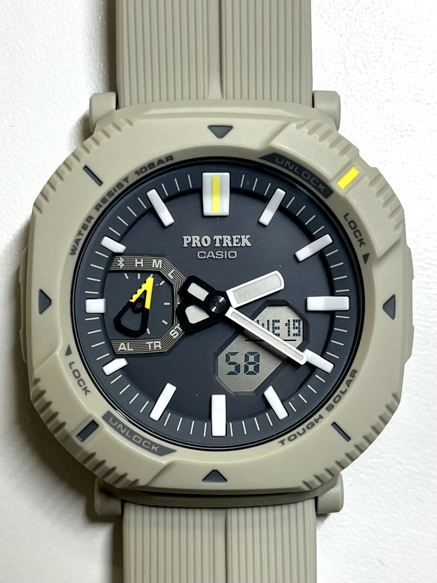 値下げ　CASIO PRO TREK タッチソーラー 時計 カシオの「PRO TREK」がアウトドアブランドの「マムート」と