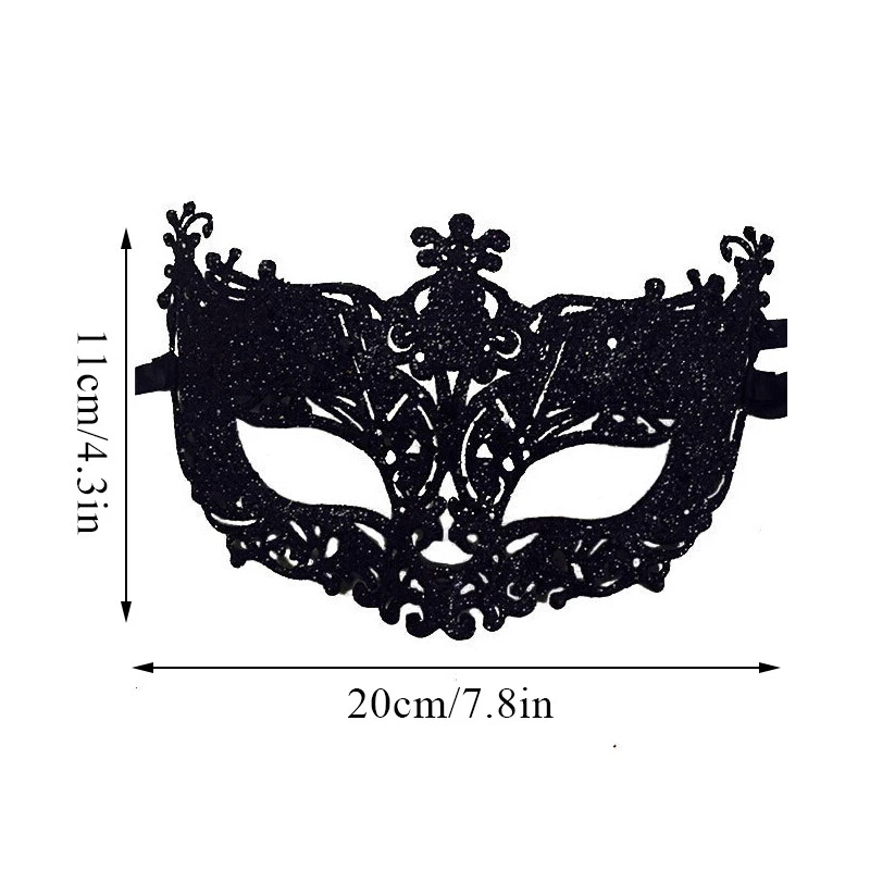 Mujeres Sexy Mascarada Pluma Máscara Veneciana Vestido Elegante Fiesta Baile Máscara de Ojos Foto 3 de 4