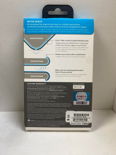 Samsung Galaxy S10e Speck Presidio Stay Clear Case - Zdjęcie 2 z 2