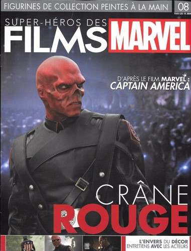 Super Held Películas Marvel Calavera Rojo 8 Figuras Colección Eaglemoss Tebeo TV - Imagen 23 de 24