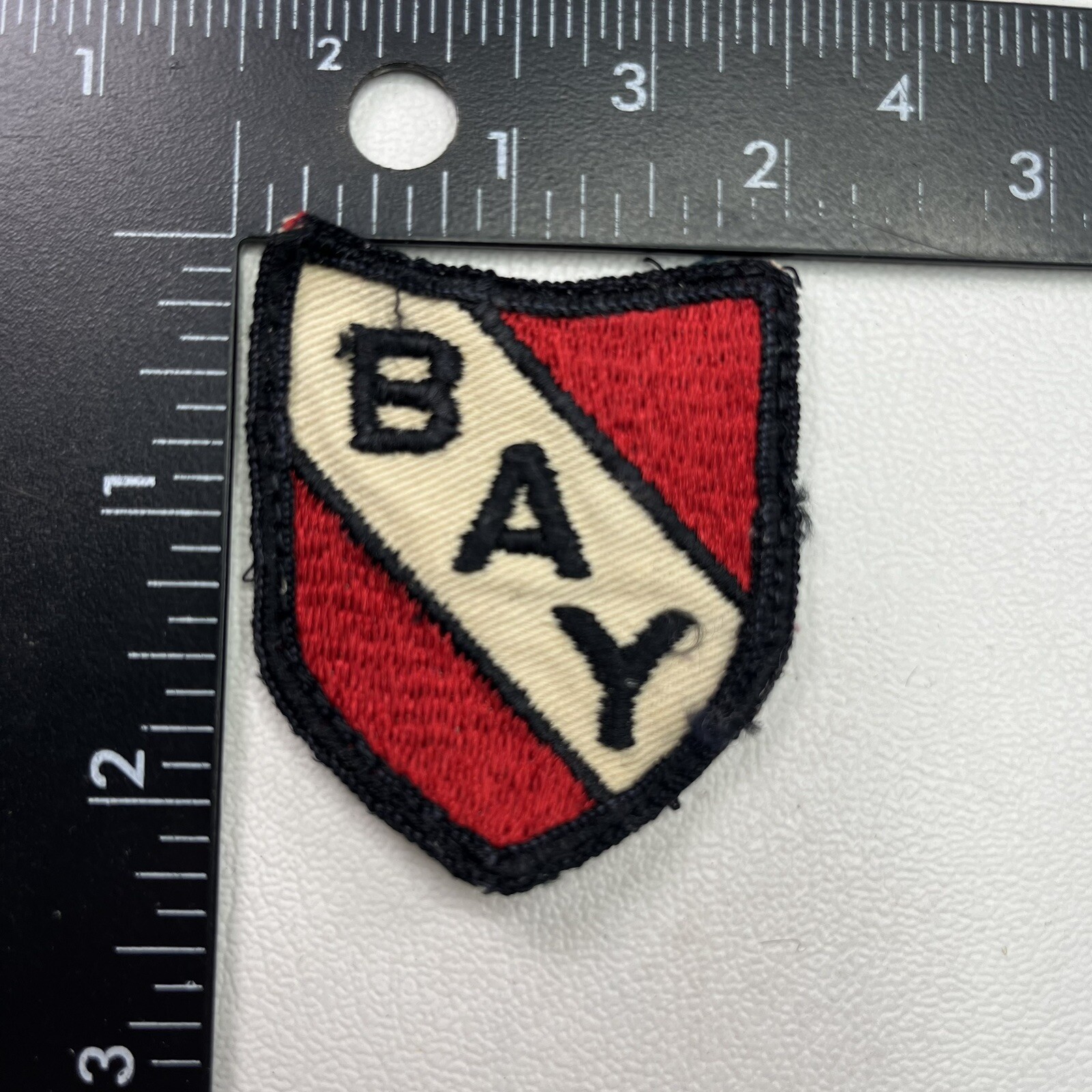 VINTAGE BAY GAS STATION Patch (Gas, Gas Station, Oil) 381J