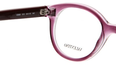 NEW VALENTINO V2699 513 Burgundy /TRANSPARENT EYEGLASSES 50  display picture 2