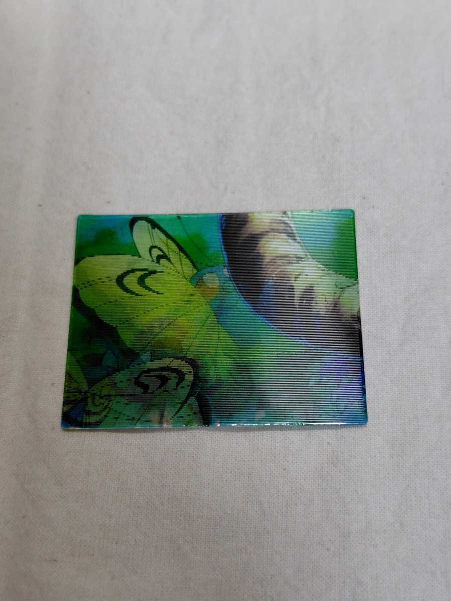 Japanese Meiji Super Change Card 3D Lenticular Pokemon 14439