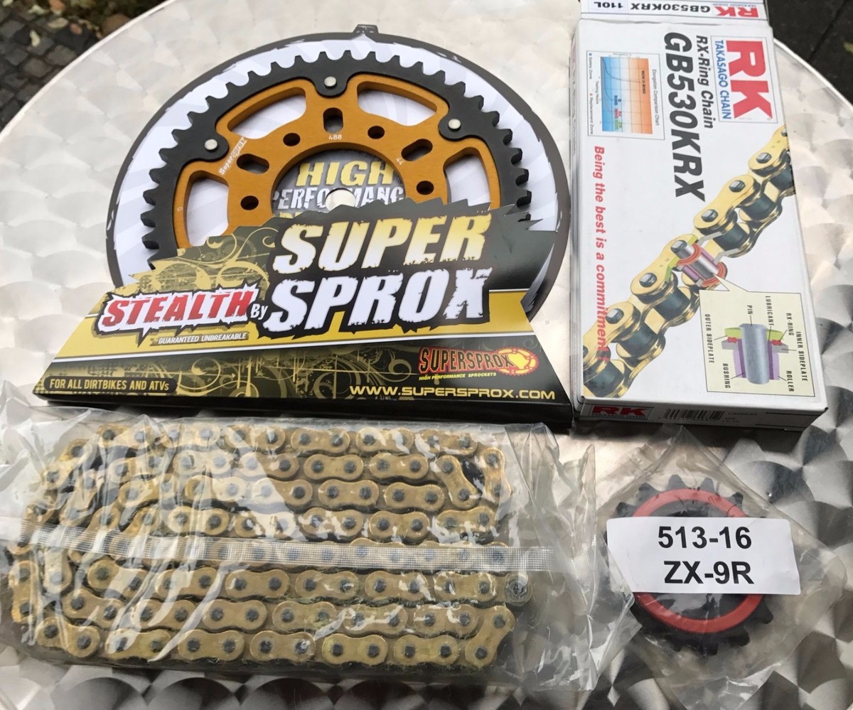 RK X-Ring Kettensatz Kawasaki Ninja ZX-9R, ZX900 B, 16-44-112