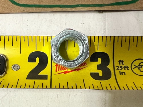 10 POUNDS Hillman 3/8"-16 Hex Nuts Coarse Thread Zinc Plated 661311 - Picture 2 of 4