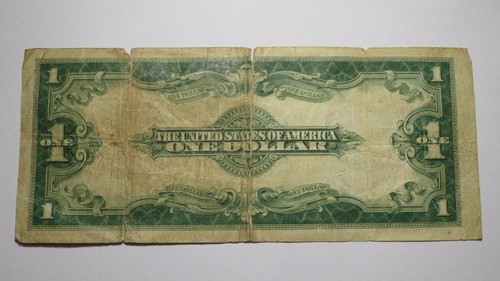 $1 1923 Silver Certificate Large Bank Note Bill Blue Seal One Dollar Good! - Picture 2 of 2