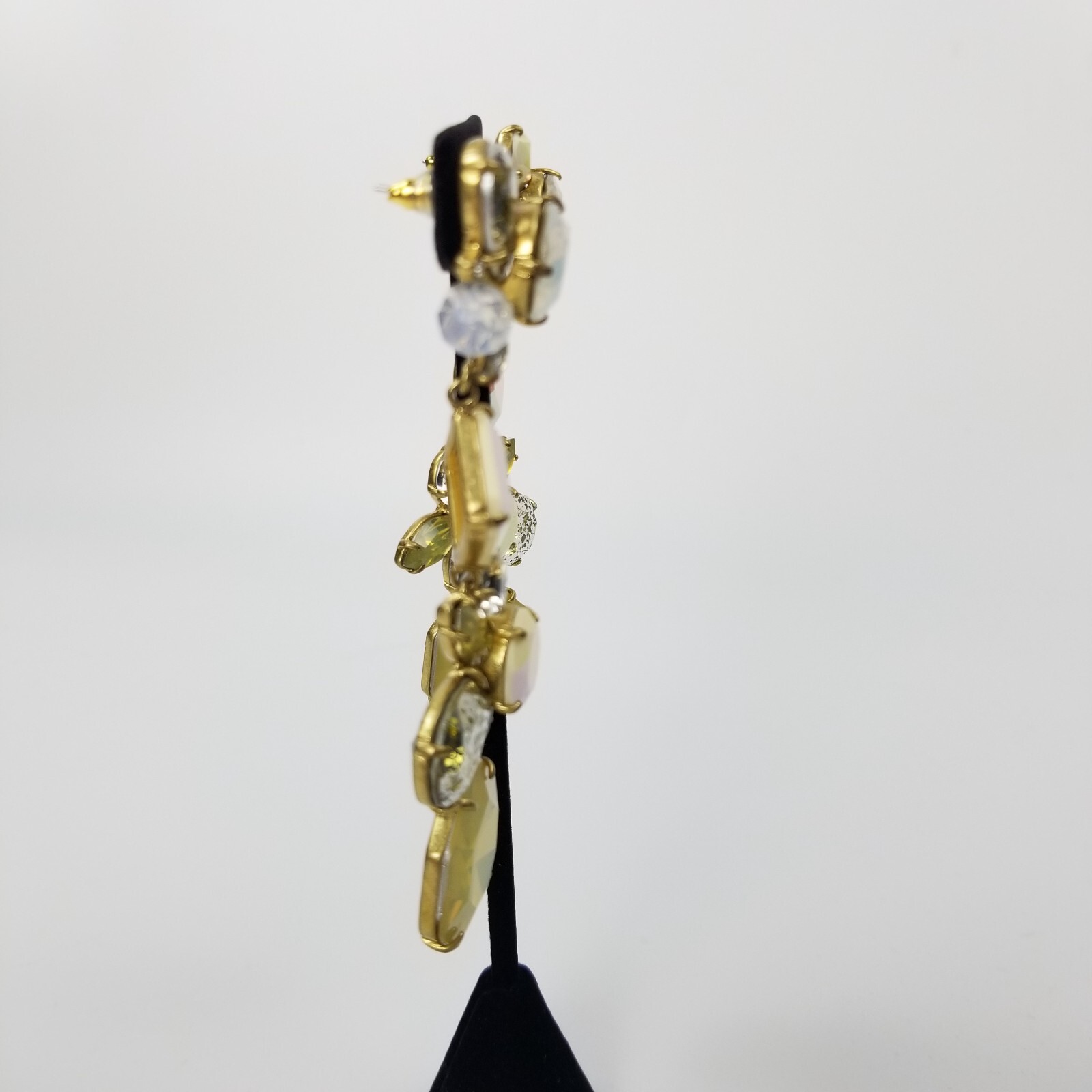 J. Crew Statement Dangle Earrings Pierced Flower … - image 13