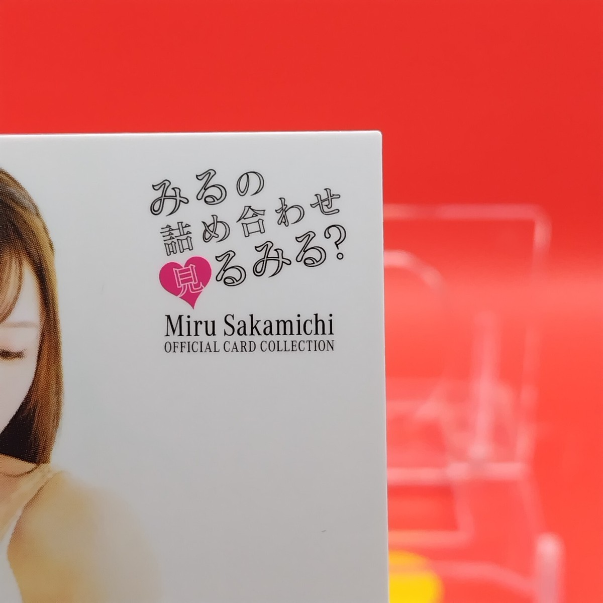 Miru Sakamichi Japanese AV Actress Official Card Collection Sexy