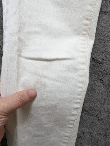 Mavi Gold Adriana Mid Rise Super Skinny Jeans Women's Size 29/32 White - Imagen 4 de 14