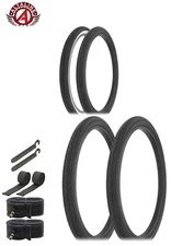 ALTALINE BICYCLE WIRE BEAD CRUISER TIRES 26x2.125 SLICK EASY RIDER TREAD 8pc SET