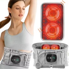 Decompression Back Belt Red Light Heating Massage Braces Back Pain Lower Lumbar
