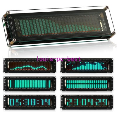 AK2515 Pro MIC Pick up Audio Spectrum VFD Sound Level Meter VU Screen Display