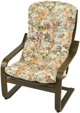 Cuscino imbottito per poltrona soggiorno IKEA POANG PELO, cuscino IKEA 10 cm