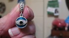 Not Open, Sapphire & Dmq, Eye Nice Judith Ripka Sterling Silver Charm, Does