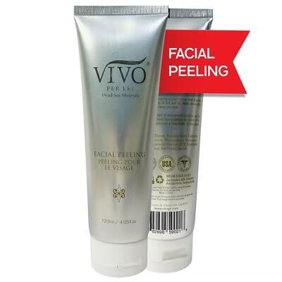#ad Vivo Per Lei Facial Peeling Gel Tube – Exfoliating Face Scrub 4.05 Fl. Oz $12.99