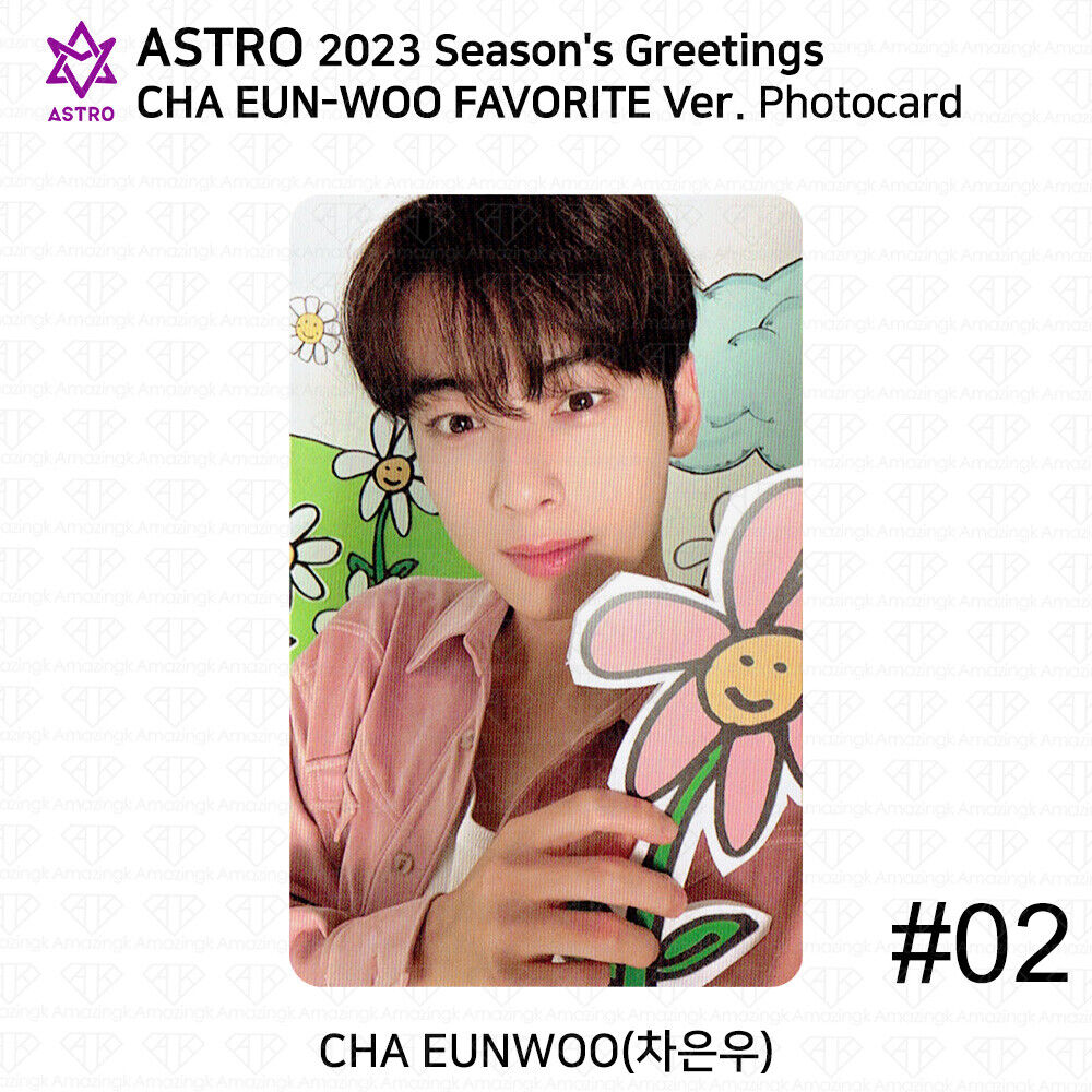 ASTRO 2023 Season's Greetings Cha Eunwoo Favorite Ver. Poster Calendar KPOP