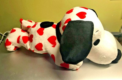 valentine snoopy plush