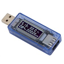 USB Voltage Ammeter Power Mobile Power Tester Battery Capacity Tester V20