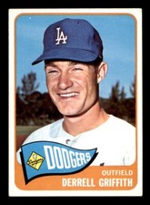 1965 Topps Baseball #112 Derrell Griffith VG *e3