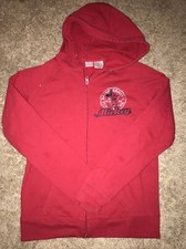 Disney Mickey Mouse the Original zip up Hooded Fleece jacket Youth L 11/13