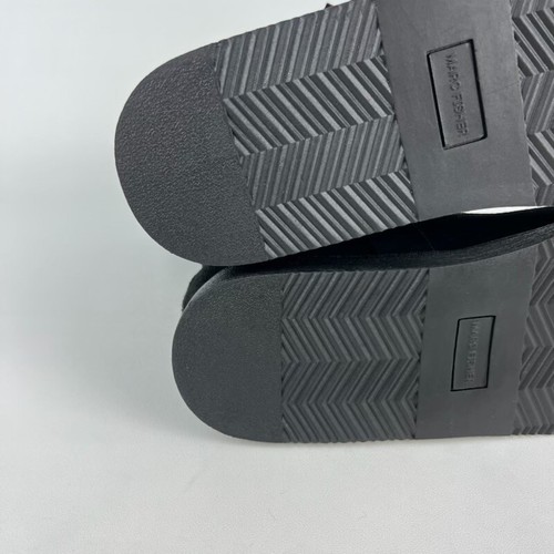 Marc Fisher Womens Earra Black Suede Mid Calf Winter Boots Faux Fur Lined size 9 - Bild 14 von 16