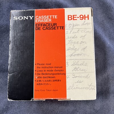 ソニー カセットテープ イレーサー CASSETTE ERASER BE-9H s-l400.jpg