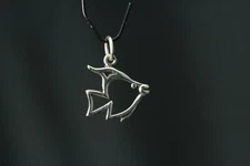 Great Value On This 925 Sterling Silver Fish Style Charm Or Pendant (PEN1694)