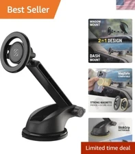 Universal 2-in-1 MagSafe Car Mount for Hands-Free Driving Experience