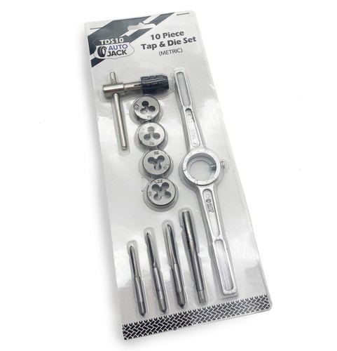 Metric Tap and Die Set – Tungsten Alloy | M4–M8 Taps & Dies | T-Wrench & Holder - Picture 6 of 6