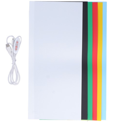 Mini Ring Lightbox Folding Photography Softbox Led Light Box Photo Studio GFL - Picture 13 of 24