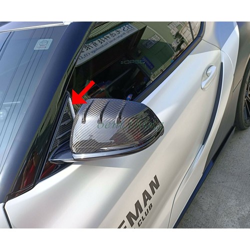 Painted Black Fit For TOYOTA GR Supra 5th J29 Coupe Side Vent Window Louver 2PCS - Picture 3 of 7